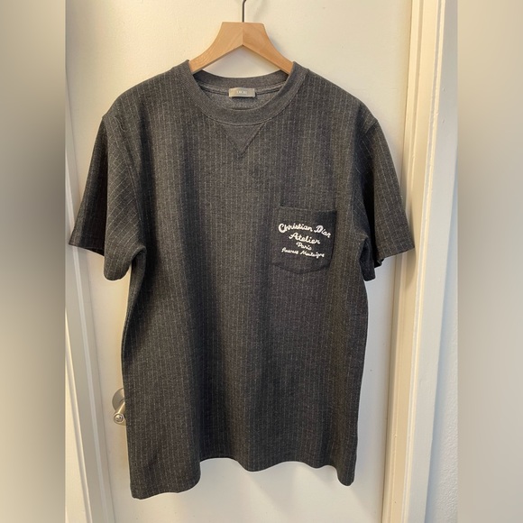 DIOR MEN WOOL COTTON ATELIER PULLOVER IN EXCELLENT CONDITION